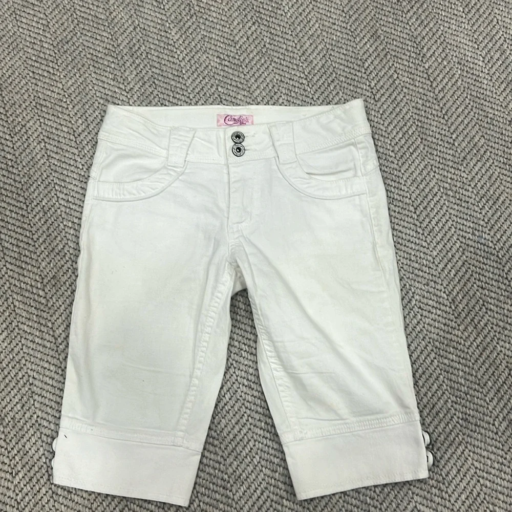 Candies Girl white Jean shorts